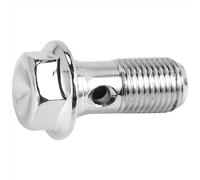 2 boulons de frein en acier inoxydable pour moto M10 x 1,0 mm, étrier de maître-cylindre