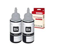 2 bouteille compatible pour EPSON 102 Noir 127 ml avec EcoTank ET-15000 EcoTank ET-2700 EcoTank ET-2