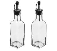 2 bouteilles huile/vinaigre verre 0 16L - 5five