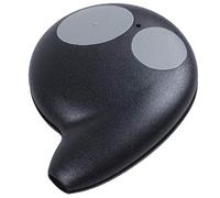 2 Boutons Coque Cle Clef Telecommande Key Pr Cobra Alarm Batterie Noire