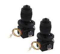 2 boutons de potentiomètre de joystick électronique à 4 axes pour contrôleur -D400B- 10K 4D avec câble pour usage industriel