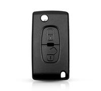 2 Boutons Pliant Clé De Voiture Télécommande Coque Housse Logement Remplacement Accessoire MIT-11R Lame Fit pour Peugeot 4007 ET 4008 Fit pour Citroen C-Crosser C4