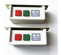 2 boutons poussoirs marche/arrêt pour machine à coudre industrielle Brother Consew Ddl-5550 8500 220 V 110 V