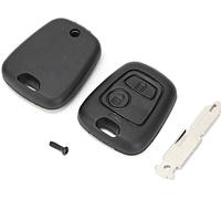 2 boutons Shell Car Case Couverture Accessoires de remplacement pour Peugeot 206 306 307