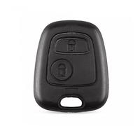 2 Boutons télécommande Voiture clé Coque Housse Fob Remplacement Accessoire adapté pour Peugeot 107 206 207 306 307 407 adapté pour citroën C1 C4