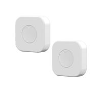 2 Boutons Tuya ZigBee Commutateur de ScèNe de Maison Intelligente Liaison Multi-ScèNe TéLéCommande Sans Fil Intelligente avec Passerelle Zigbee