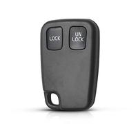 2 Boutons Voiture télécommande clé Coque Housse Fob Accessoires de Remplacement pour Volvo S60 S40 S70 S80 V40 V70 XC70 XC90