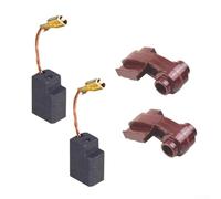 2 bras de brosse de broyeur et 2 balais de carbone de rechange pour D28402 D28111 D28110 64874300 65091601