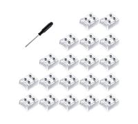 2 Broches 10 mm Sans Soudure LED Connecteur de LumièRe de Bande LED Connecteur de Bande Bande pour Câbler le Connecteur de Bornier (30 PièCes)
