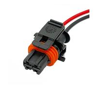 2 broches 1928404072 prise d'injecteur diesel à rampe commune automobile connecteur électronique prise de faisceau de câblage compatible avec Bosch 1928403137 ( Color : 2P Wiring Harness , Size : 20Pc