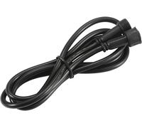 2 Broches 1m Cable De Extensión De Broches Câble Extension Étanche Para Luces De Cubierta,Cable De Extensión Para Luces Led De Un Solo Color Para Exteriores, Blanco Cálido, Paquete De 1