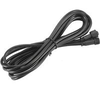 2 Broches 1m Cable De Extensión De Broches Câble Extension Étanche Para Luces De Cubierta,Cable De Extensión Para Luces Led De Un Solo Color Para Exteriores, Blanco Cálido, Paquete De 1