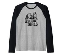 2 Broke Girls Broke Girls Manche Raglan