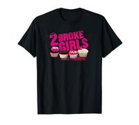 2 Broke Girls Cupcakes T-Shirt