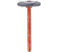 Lot de 2 brosses acier inoxydable couronne pour Dremel - 26150530JA