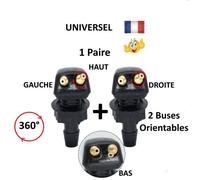 2 BUSE GICLEUR LAVE-GLACE PEUGEOT 206 307 406 207 308 508 2008 3008 4008 408