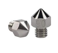 2 Buses MK8 plaquées résistantes à l'usure, durables et antiadhésives, Compatible avec imprimantes 3D CR-10, Ender 3 Pro, Ender 5, CraftBot, BQ Witbox, BQ Prusa 2x0 Hephestos - 0,6 mm