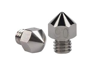 2 Buses MK8 plaquées résistantes à l'usure, durables et antiadhésives, Compatible avec imprimantes 3D CR-10, Ender 3 Pro, Ender 5, CraftBot, BQ Witbox, BQ Prusa 2x0 Hephestos - 0,6 mm