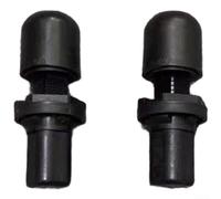 2 Butées de Hayon Compatibles avec Volkswagen Scirocco 2009-2014 | OE 1K8827761D, Butées de Coffre ABS + Caoutchouc, Paire de Remplacement pour Amortissement et Stabilisation du Hayon