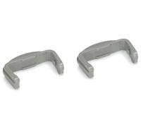 2 Butées glissiere avant panier 1887460200 1887460100 pour Lave-vaisselle compatible Beko Whirlpool Ikea