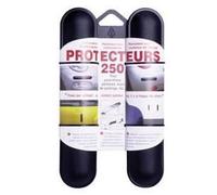 2 Butoirs Pare-Chocs 25cm Noirs