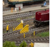 120321 Faller HO Kit Non Assemblé Blocs Pare-chocs Pliables Échelle 1:87