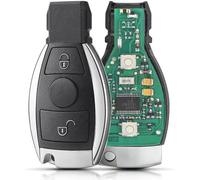 2 Buttons Car Key Remote Control Replacement Key Shell Applicable Benz A B C Cl Clk Cls E G Gl M R S Sl With Blade Bga 433mhz Fsk Programmable