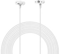 2.câble de rallonge DC de 5 m compatible avec la batterie du panneau solaire de la caméra Spotlight Ring Résistant aux intempéries Placer le panneau solaire plus loin pour une exposition maximale à la