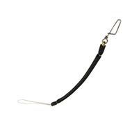 2. Câble professionnel pour poisson de lance 38 à 75 cm Broche en acier inoxydable Accessoires Harpon robuste Câble de choc avec bouton poussoir en acier inoxydable pour harpon Pêche sûre Harpon