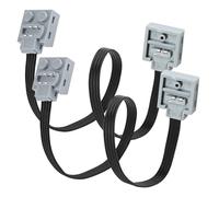 2 Câbles d’Extension 25 cm, Compatible avec Modules Interrupteur 8870 8869 et Fonctions Motorisées, Connecteurs pour Projets de Blocs de Construction, Câble Moteur, Pièces de Rechange