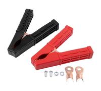 2 câbles d'alimentation de rechange pour câble de démarrage lourd. Caractéristiques d'alimentation : connexion rapide et facile. Ressort épais, grande force élastique. Utilisation de matériau PET de