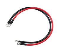 : 2 câbles de batterie avec oillets - 50 cm / 16 mm²