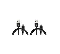 2 Câbles Micro Usb De Recharge Et De Transfert Pour Huawei Honor 8x ( 1 Mètre + 3mètres -noir )