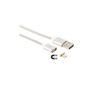 Callstel 2 câbles Micro USB magnétiques - 1m