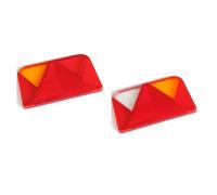 2 cabochons feux arrière DOBPLAST DPT35 gauche et droit