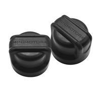 2 Caches écrou de Roue pour Trottinette Dualtron Mini Original Minimotors Noir