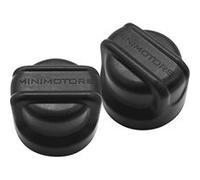 2 Caches écrou de Roue pour Trottinette Dualtron Mini Original Minimotors Noir