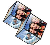 2 cadres photo cubique rotatif [Your Design]