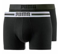 2 Caleçon Homme PUMA Coton Stretch avec Elastique Extérieur Logo / 651003001