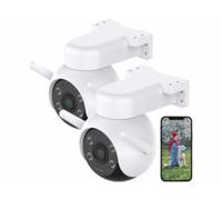 2 caméras d'extérieur motorisées Pan-Tilt 4K connectées IPC-760 7Links