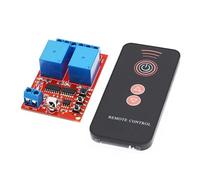 2 canaux 2 canaux 5 V 12 V 24 V IR télécommande interrupteur infrarouge module relais haute intensité indicateur LED (5 V)