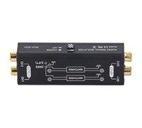 2 canaux Boucle de Terre Broise d'isolateur Filtre de Signal sonore Hum Eliminator 2ch pour la conférence Microphone Mixer Player