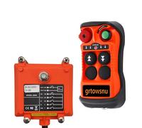 2 canaux boutons 380V Télécommande sans fil pour pont roulant grue pour industriel Treuil électrique Treuil Remorque à benne basculante radio Emetteur et récepteur