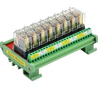 2 canaux DC 12V Module relais Entrée Single-Chip PLC Signal Isolation Platine d'amplification