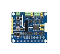 2 Canaux Isolé Can FD Bus Extension Hat pour Raspberry Pi, avec Contrôleur Can MCP2518FD et Émetteur-récepteur Can MCP2562FD, Support Protocoles CAN2.0 et Can FD, Circuits de Protection Multiples