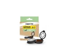 2 capsules de cafe reutilisables CAPS ME - compatibles Senseo
