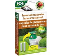 2 capsules de phéromones pour pyrales du buis - 3 mois d’efficacité - BSI