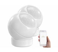 2 capteurs de mouvement PIR et de luminosité connectés XMD-100.app Luminea Home Control