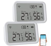 2 capteurs de température, d’humidité et de luminosité connectés [Luminea Home Control]