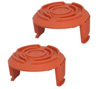 2 Capuchons de Bobine Rechange pour Tondeuse à Gazon Compatible avec WORX WA0004.1 WA0010 WG180 /WG163/ WG175, Couvercles Capuchn de Bobine